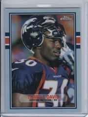 Terrell Davis [Refractor] #T60-TD Football Cards 2015 Topps Chrome 60th Anniversary Prices