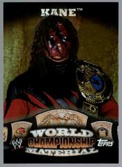 Kane [Puzzle Back] Wrestling Cards 2010 Topps WWE World Championship Material Prices