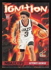Keyonte George #15 Basketball Cards 2023 Panini Hoops Ignition Prices