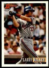 Larry Walker #100 Baseball Cards 1993 Bowman Prices