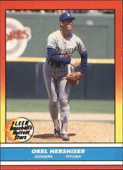 Orel Hershiser Baseball Cards 1988 Fleer Hottest Stars Prices