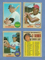 Cap Peterson #188 Baseball Cards 1968 Topps Prices