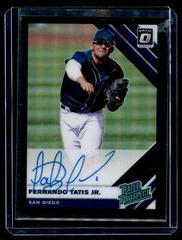 Fernando Tatis Jr. #FT Baseball Cards 2019 Panini Donruss Optic Rated Prospects Signatures Prices