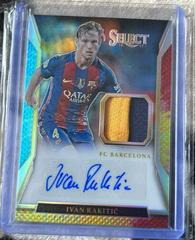 Ivan Rakitic [Tie Dye] Soccer Cards 2016 Panini Select Jersey Autographs Prices