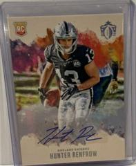 Hunter Renfrow [Signature] Football Cards 2019 Panini Chronicles Gridiron Kings Prices