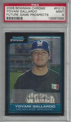 Yovani Gallardo #FG13 Baseball Cards 2006 Bowman Chrome Future Game Prospects Prices