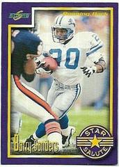 Barry Sanders Football Cards 1999 Panini Score Supplemental Prices