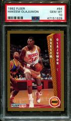Hakeem Olajuwon Basketball Cards 1992 Fleer Prices