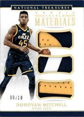 Donovan Mitchell [Patch Autograph Gold] #113 Basketball Cards 2017 Panini National Treasures Prices