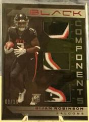 Bijan Robinson [Ruby] #COM-9 Football Cards 2023 Panini Black Components Patches Prices