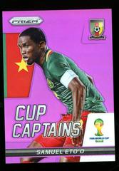 Samuel Eto'O [Purple Prizm] Soccer Cards 2014 Panini Prizm World Cup Captains Prices