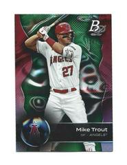 Mike Trout [Pink] #100 Baseball Cards 2023 Bowman Platinum Prices