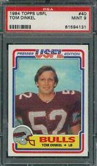 Tom Dinkel Football Cards 1984 Topps USFL Prices