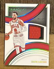 Zach LaVine [Gold] Basketball Cards 2021 Panini Immaculate Collection Prices