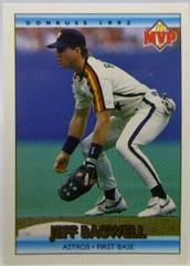Jeff Bagwell Baseball Cards 1992 Donruss McDonald's MVP Prices