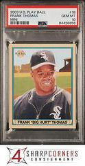 Frank Thomas [Mini] #18 Baseball Cards 2003 Upper Deck Play Ball Prices