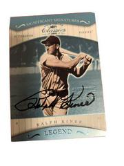 Ralph Kiner [Significant Signatures] #198 Baseball Cards 2001 Donruss Classics Prices