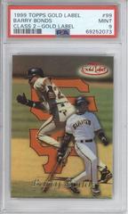 Barry Bonds [Class 2 Red Label] Baseball Cards 1999 Topps Gold Label Prices