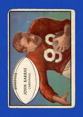 John Karras #51 Football Cards 1953 Bowman Prices