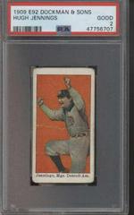 Hugh Jennings Baseball Cards 1909 E92 Dockman & Sons Prices