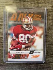 Jerry Rice [Orange] Football Cards 2022 Panini Prestige Any Given Sunday Prices