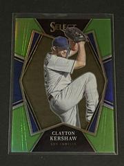 Clayton Kershaw [Green Prizm] Baseball Cards 2022 Panini Select Prices