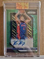Bruce Brown [Choice Prizm Green] #RSBRN Basketball Cards 2018 Panini Prizm Rookie Signatures Prices