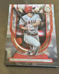 Nolan Schanuel [Red] #87 Baseball Cards 2024 Topps Tribute Prices