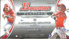 Hobby Box Baseball Cards 2013 Bowman Platinum Prices