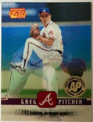 Greg Maddux [Artist's Proof] #8 Baseball Cards 1996 Sportflix Prices