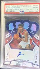 Rui Hachimura [Blue] Basketball Cards 2019 Panini Crown Royale Rookie Autographs Prices