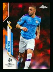 Kyle Walker [Orange] Soccer Cards 2019 Topps Chrome UEFA Champions League Sapphire Prices
