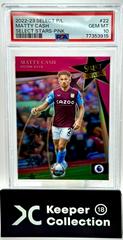 Matty Cash [Pink] Soccer Cards 2022 Panini Select Premier League Stars Prices
