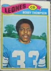 Bobby Thompson #486 Football Cards 1977 Topps Mexican Prices