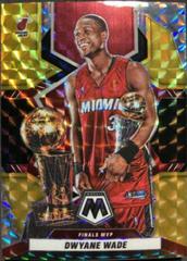 Dwyane Wade [Choice Black Gold] Basketball Cards 2021 Panini Mosaic Prices