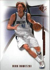 Dirk Nowitzki Retail #65 Basketball Cards 2008 SP Authentic Prices