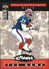 Thurman Thomas [Silver] Football Cards 1994 Collector's Choice Crash the Game Prices