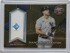 Giancarlo Stanton [Gold] Baseball Cards 2023 Topps Chrome Authentics Relics Prices
