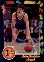John Stockton #84 Basketball Cards 1991 Wild Card Prices