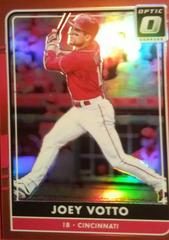 Joey Votto [Red] Baseball Cards 2016 Panini Donruss Optic Prices