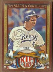 George Brett #RC-GB Baseball Cards 2023 Topps Allen & Ginter Rip Cards Prices