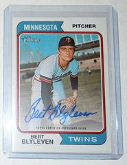 Bert Blyleven #74RO-BB Baseball Cards 2023 Topps Heritage Real One Autographs Prices