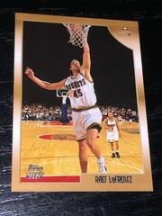 Raef Lafrentz #113 Basketball Cards 1998 Topps Prices