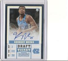 Kennedy Meeks [Draft Ticket Autograph] #126 Basketball Cards 2017 Panini Contenders Draft Picks Prices