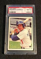 Frederick Auerbach #74 Baseball Cards 1975 SSPC Prices