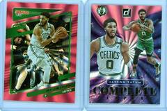 Jayson Tatum [Pink Laser] #13 Basketball Cards 2021 Panini Donruss Complete Players Prices