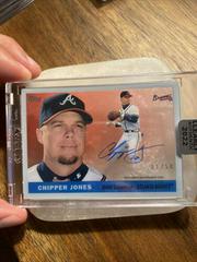 Chipper Jones Baseball Cards 2022 Topps Clearly Authentic 1955 Reimagining Autographs Prices