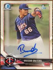 Brusdar Graterol Baseball Cards 2018 Bowman Chrome Prospects Autographs Prices