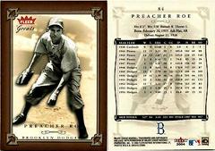 Preacher Roe Baseball Cards 2004 Fleer Greats of the Game Prices