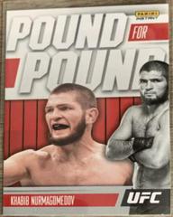 Khabib Nurmagomedov Ufc Cards 2021 Panini Instant UFC Pound for Pound Prices